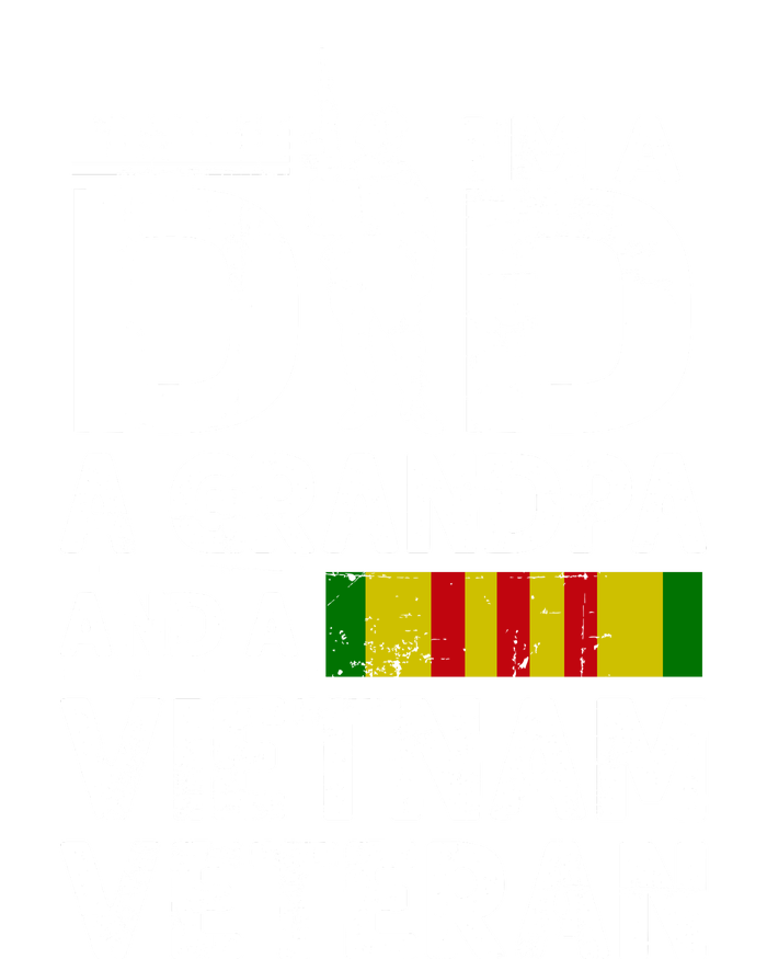 I'm A Dad A Grandpa And A Vietnam Veteran Long Sleeve Pajama Set