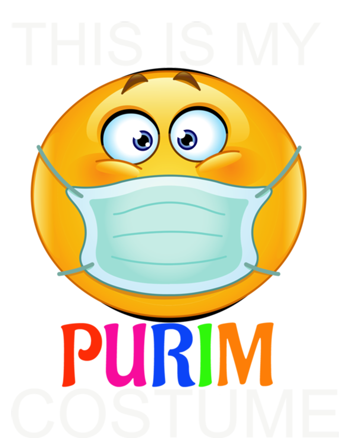 This Is My Purim Costume Funny Jewish Face Mask Gift T-Shirt