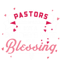 Pastor's Wife Is Blessing Christian Family Gift Full-Length Apron With Pockets