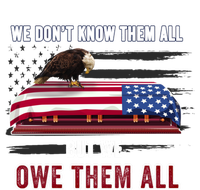 Patriotic Eagle Honor The Fallen Thank Them We Owe Them All Gift T-Shirt