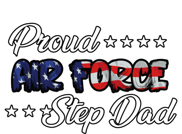 Us Flag Bold Proud Air Force Step Dad Gift Coaster