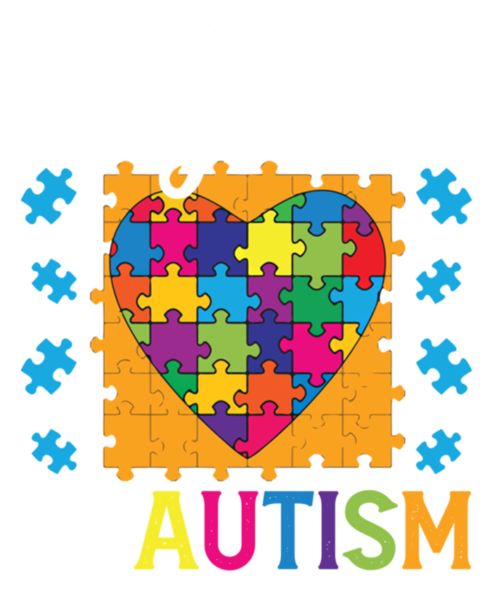 A Piece Of My Heart Has Autism My Daughter Gift Toddler Sweatshirt