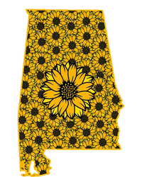 Alabama Al America State Summer Sunflower Flower Floral Art Gift Premium Hoodie