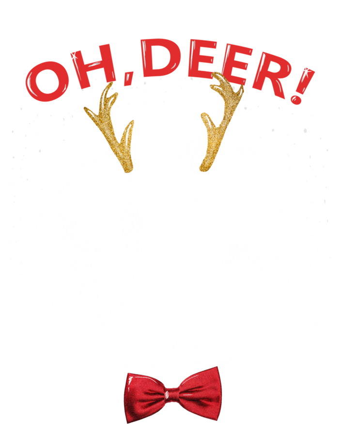 Oh Deer Guinea Pig Xmas Red Bowtie Gift T-Shirt