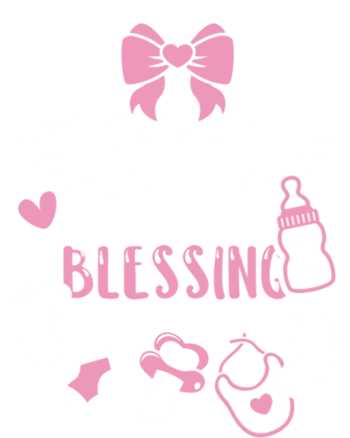 Baby: Little Blessing Cute Gift Sayings Gift Women's V-Neck T-Shirt