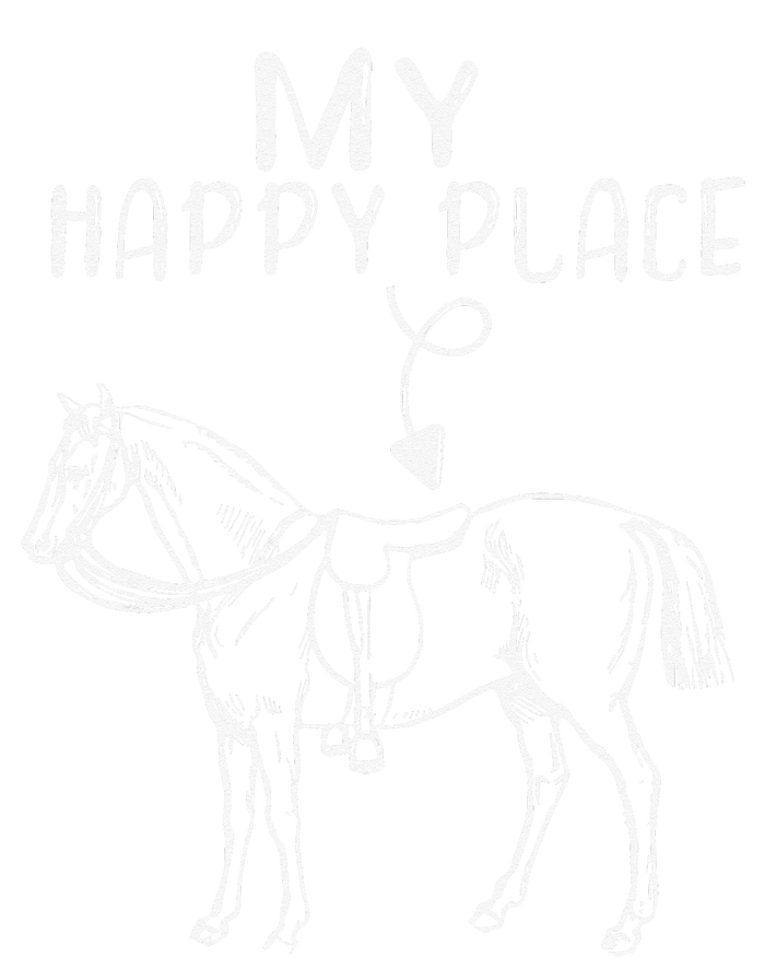 My Happy Place Horse Lover Horseback Riding Equestrian Infant Fleece One Piece