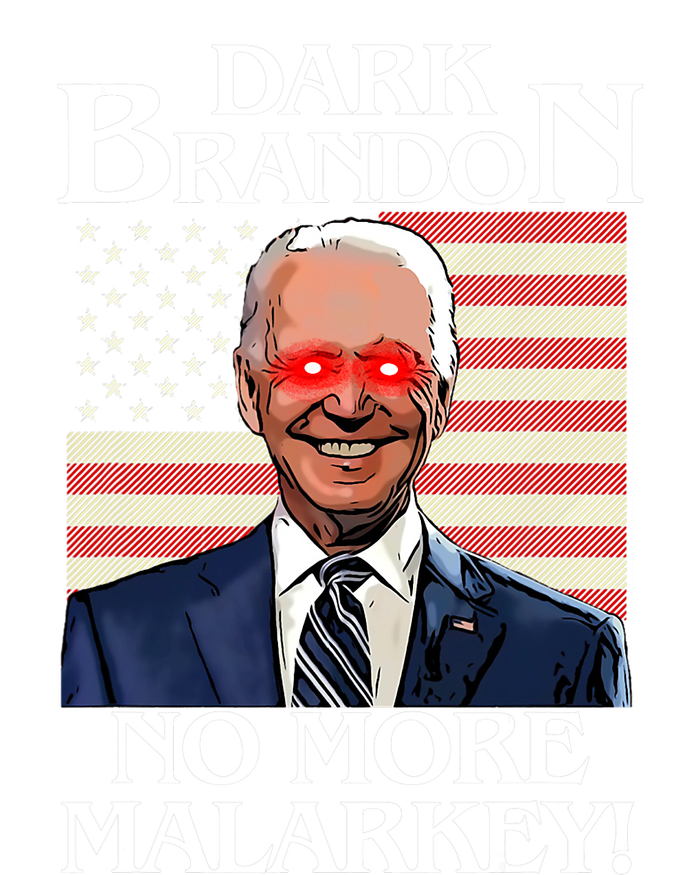 Dark Brandon No More Malarkey Funny Presidential Meme Kids T-Shirt