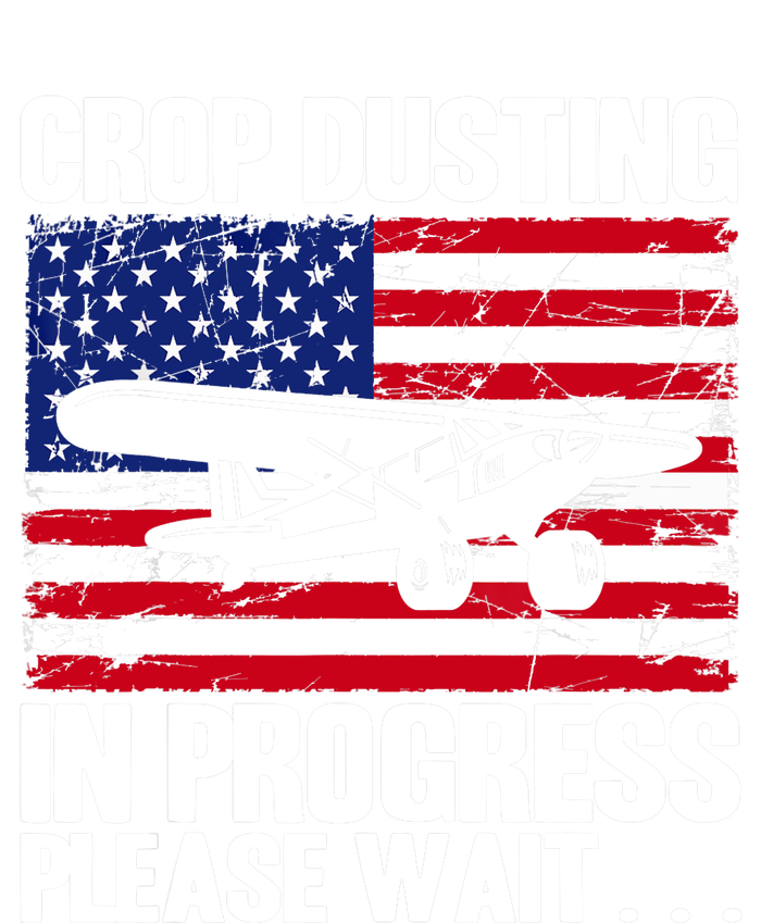 Crop Duster American Crop Dusting In Progress Please Wait Zip Tote Bag