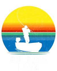 Big Bear Lake Gift For Fishing Trips Travel Family Gift Kids Hoodie