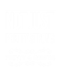 Pretty And Strong Designnage Gym Workout Gift Funny Gift T-Shirt