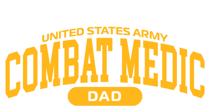 Proud Army Combat Medic Dad Gift Kids Long Sleeve Shirt