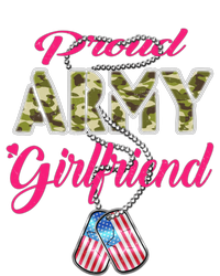 Proud Army Friend Us Flag Dog Tags Pride Military Lovers Gift T-Shirt