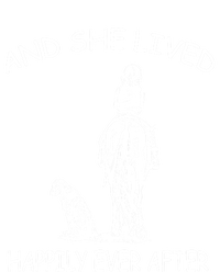 Wo's And She Lived Happily Ever After Funny Horse Dogs Gift Ladies Essential Tank