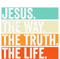 Jesus The Way Truth Life Bible Verse Christian Worship 16 in Basic Backpack