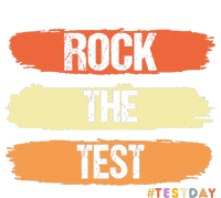 Rock The Test Testing Day Retro Motivational Teacher Student Kids Sweatshirt