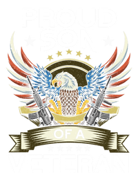 Proud Son Of A Veteran Usa Flag Proud American Veteran Son Meaningful Gift Tank Top