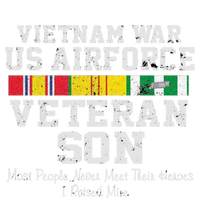 Proud Son Vietnam War Veteran Son Veteran's Day Gift Valucap Bio-Washed Visor