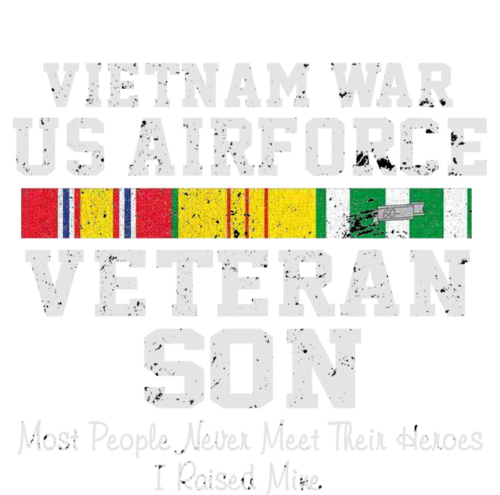 Proud Son Vietnam War Veteran Son Veteran's Day Gift Valucap Bio-Washed Visor