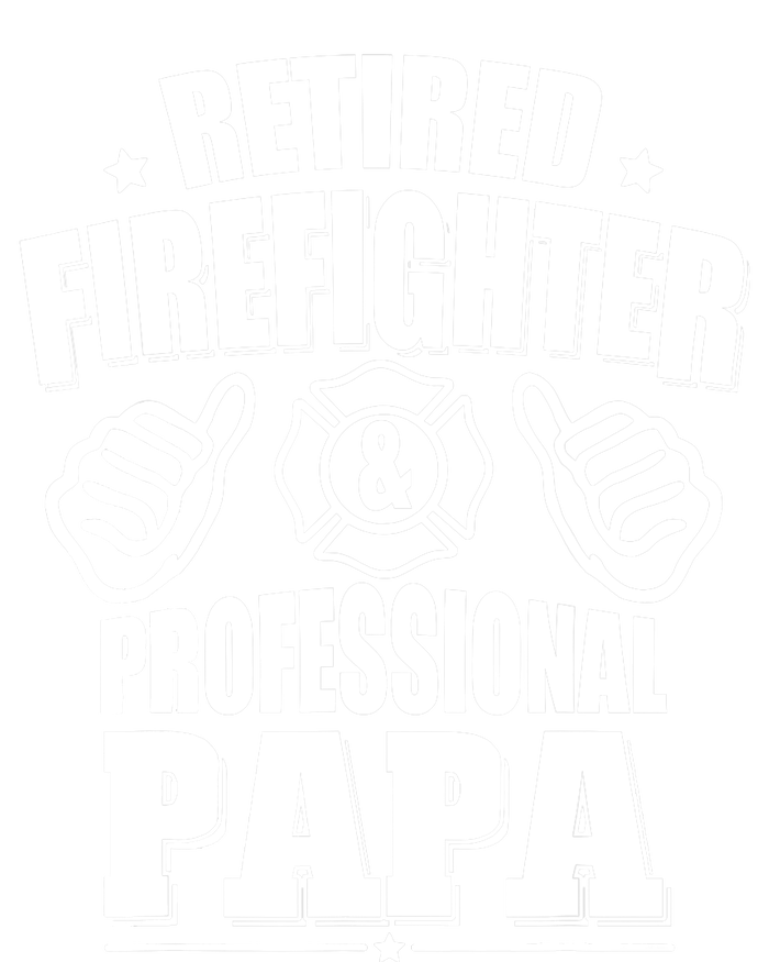 Retired Firefighter & Papa Retirement Gift T-Shirt