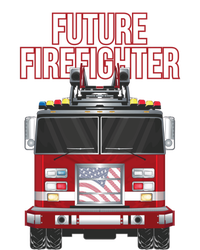 Future American Firefighter Boy Fire Department Truck Women's T-Shirt