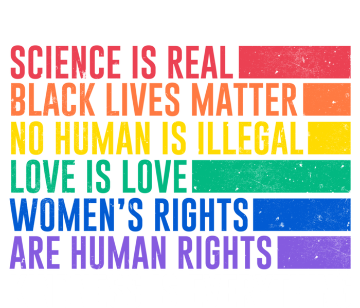 Science Is Real Black Lives Matter Rights Kind Gift Great Gift Tote Bag