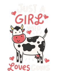 Cow Just A Who Loves Cows Farmer Butcher Milk Button