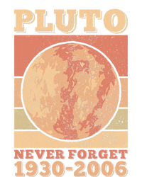 Pluto Never Forget Space Science Astronomy Men Women Funny Tie-Dye T-Shirt