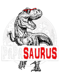 PAPAsaurus T rex Dinosaur Funny PAPA Saurus Family Matching Tank Top