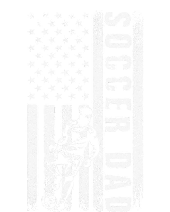 Soccer DAD USA Flag Soccer Team Fan DADDY Father's Day T-Shirt