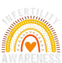 In April We Wear Orange Infertility Awareness Month Rainbow Magnet