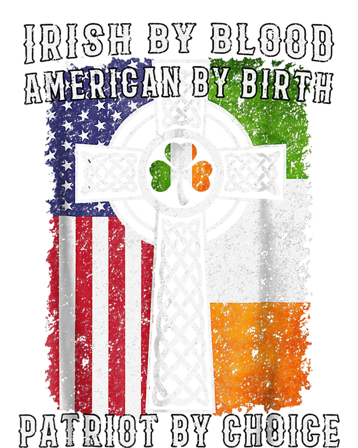 Irish By Blood American By Birth Patriot By Choice Zip Tote Bag