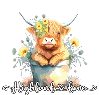 Cute Baby Highland Cow Calf Highland Love Spring Pastel T-Shirt