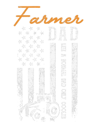 Farmer Dad Like A Normal Dad Only Cooler USA Flag Farming Toddler Sweatshirt