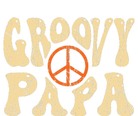 Groovy Papa 70s Aesthetic Nostalgia 1970's Retro Dad T-Shirt