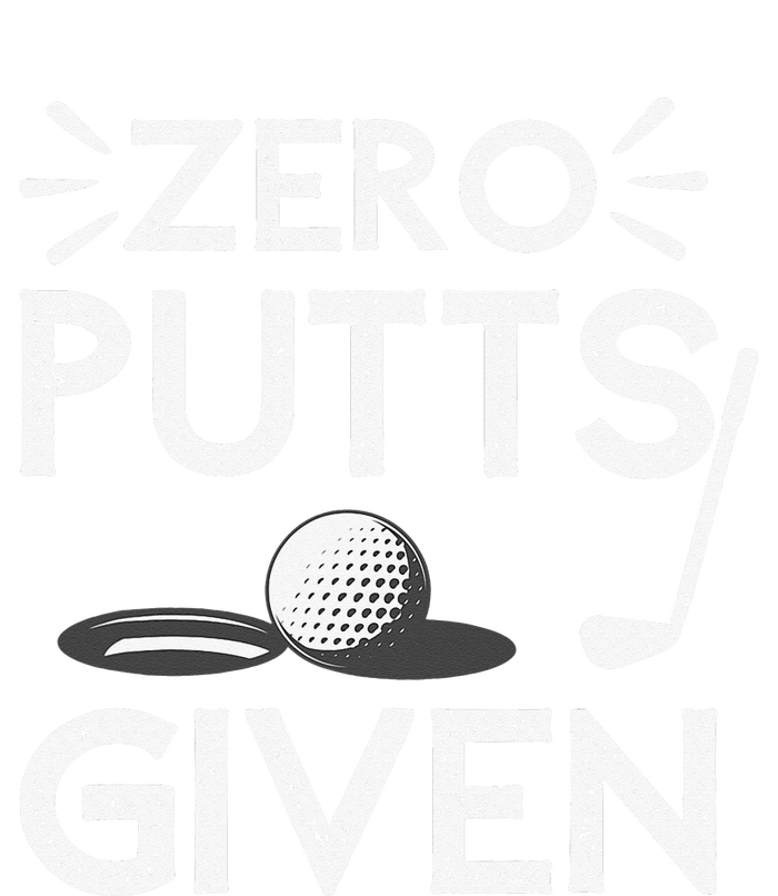 Zero Putts Given Golf Funny Golfer Golf Player Golfing Dad Snapback Five-Panel Rope Hat