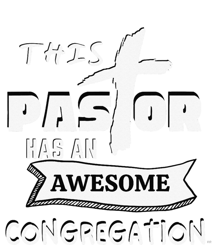 THIS PASTOR HAS AN AWESOME CONGREGATION Pastor Gift Ladies Essential Tank