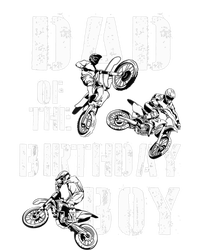 Dad Of The Birthday Boy Dirt Bike Women's Flannel Pajama Set