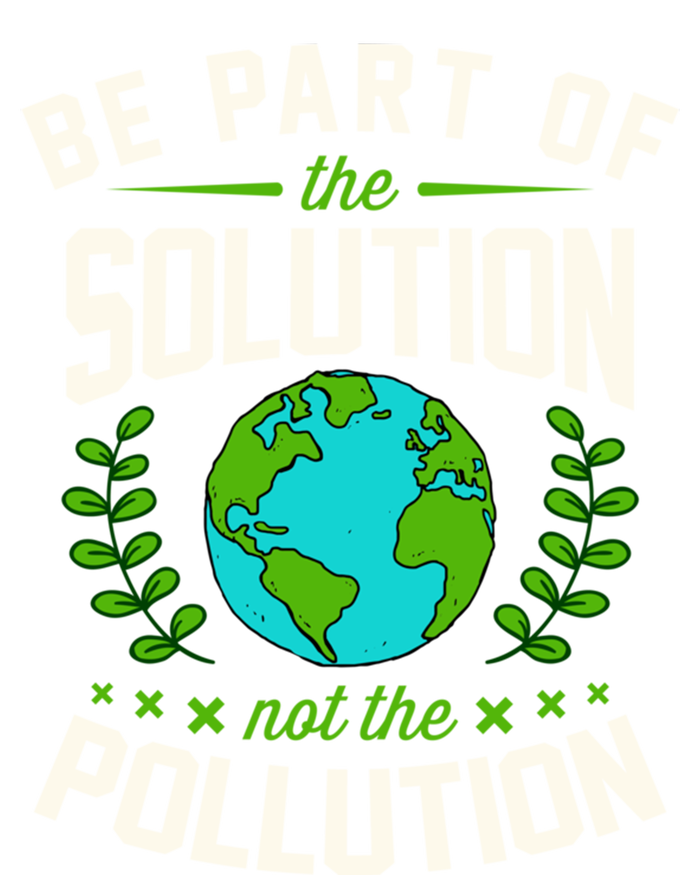 Be Part Of The Solution Not The Pollution Earth Day Party Gift Pom Pom 12in Knit Beanie