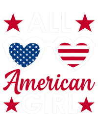 All American Girl 4th Of July Girl Sunglasses Women's Long Sleeve Flannel Pajama Set 