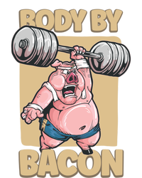 Body By Bacon Keto Diet Pork Workout Pig Exercise Gift Mousepad