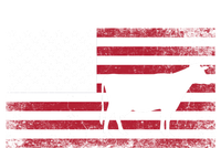 Cow Farm Farmer 4th Of July Gift American Flag Usa Great Gift America Gift T-Shirt