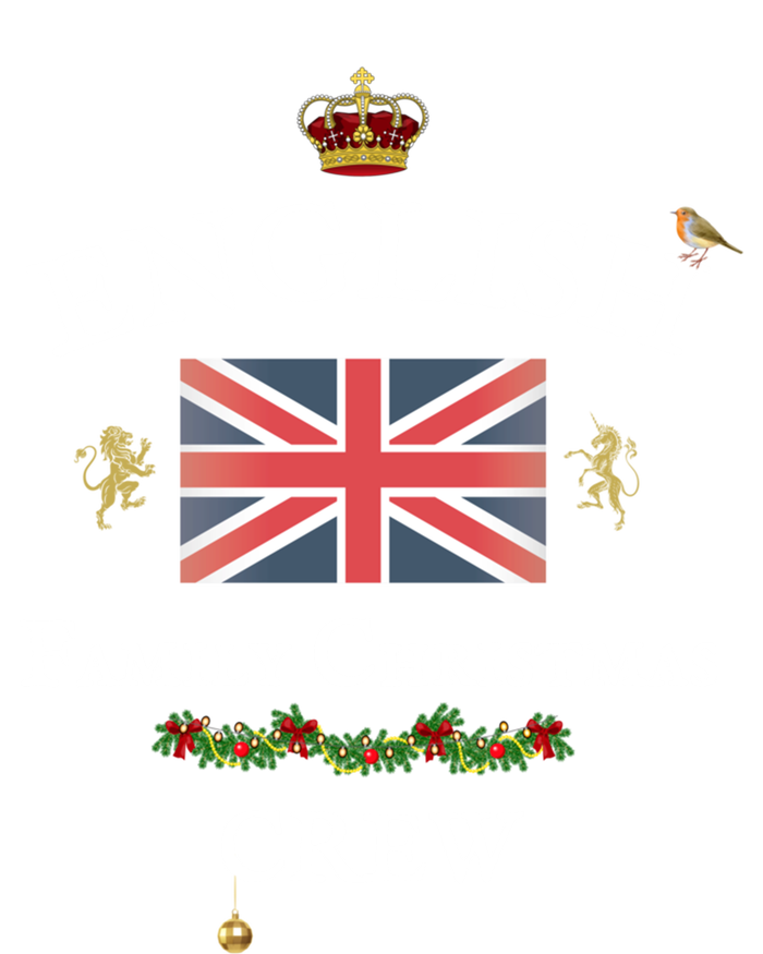 British Family Christmas Crew Union Jack Flag United Kingdom Cool Gift Coaster