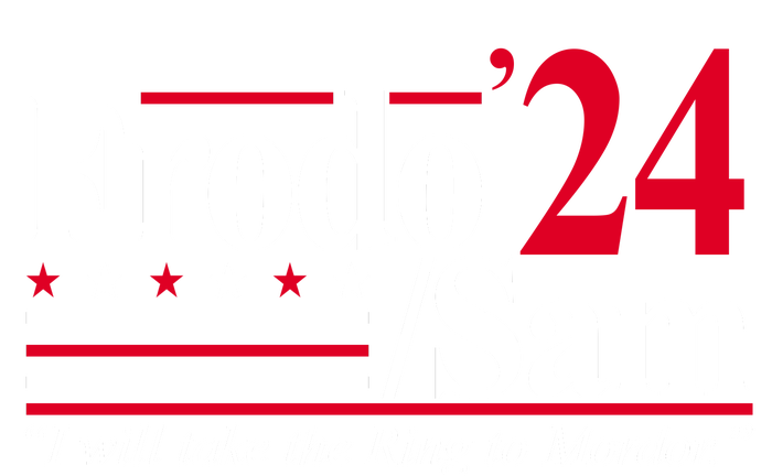 Frodo Sam 2024 I Will Take The Ring To Mordor Women's V-Neck T-Shirt