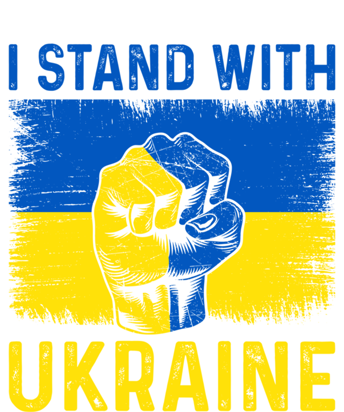 Support Ukraine I Stand With Ukraine Ukrainian Flag Great Gift Ladies Essential Flowy Tank