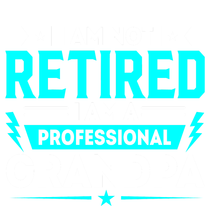 I'm Not Retired I'm A Professional Grandpa Youth Performance Sprint T-Shirt