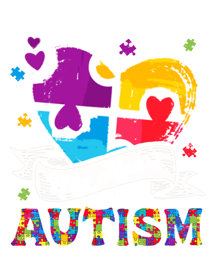 A Piece Of My Heart Has Autism My Grandpa Gift Toddler Hoodie