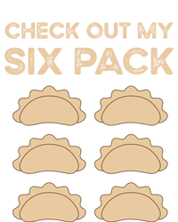 Check Out My Six Pack Funny Dumplings Polish Food Pierogi Gift Tall Sweatshirt