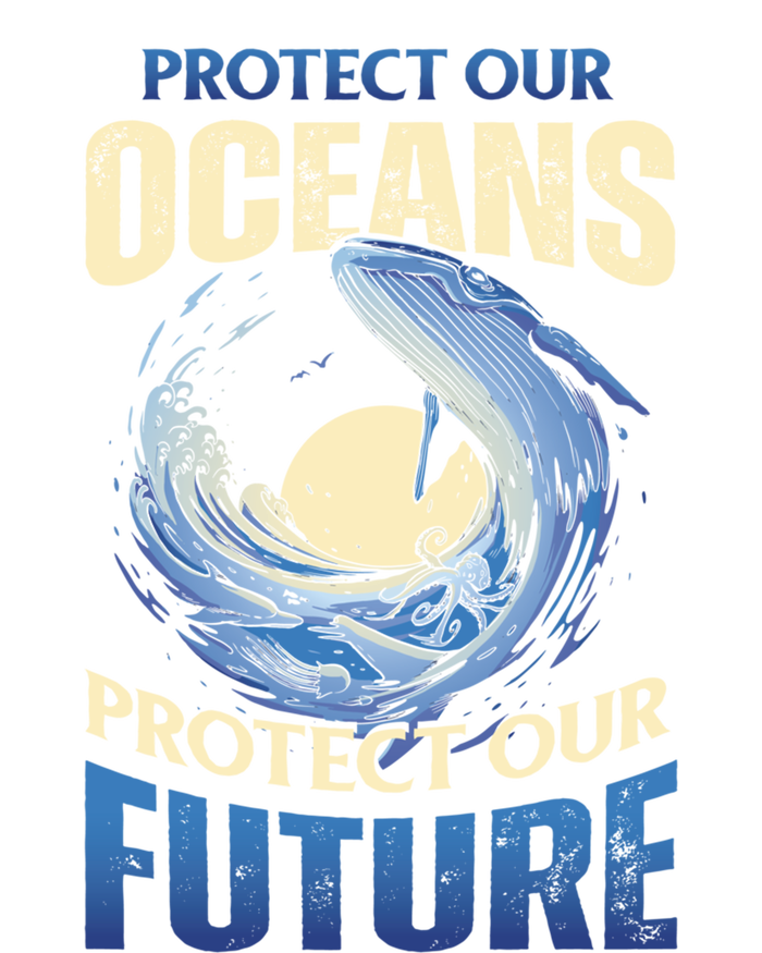 Climate Change Protect Our Oceans Protect Our Future Meaningful Gift Tie-Dye Long Sleeve Shirt