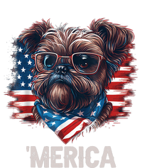 4th Of July Patriotic Brussels Griffon Dog Merica T-Shirt