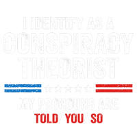 I Identify As A Conspiracy Theorist My Pronouns Are Told You Zip Tote Bag